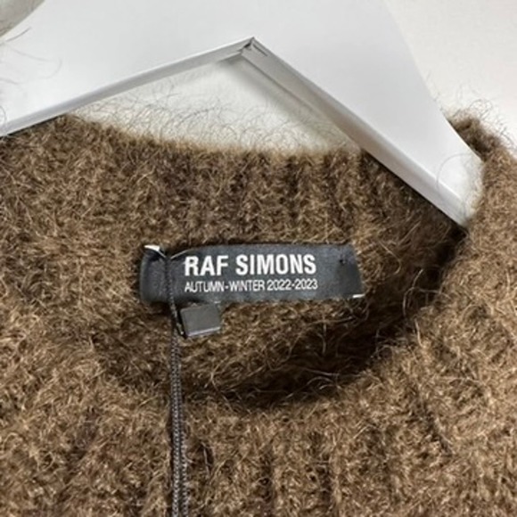 AW 22-23 Raf Simons Mohair Wool Sweater - Picture 7 of 8